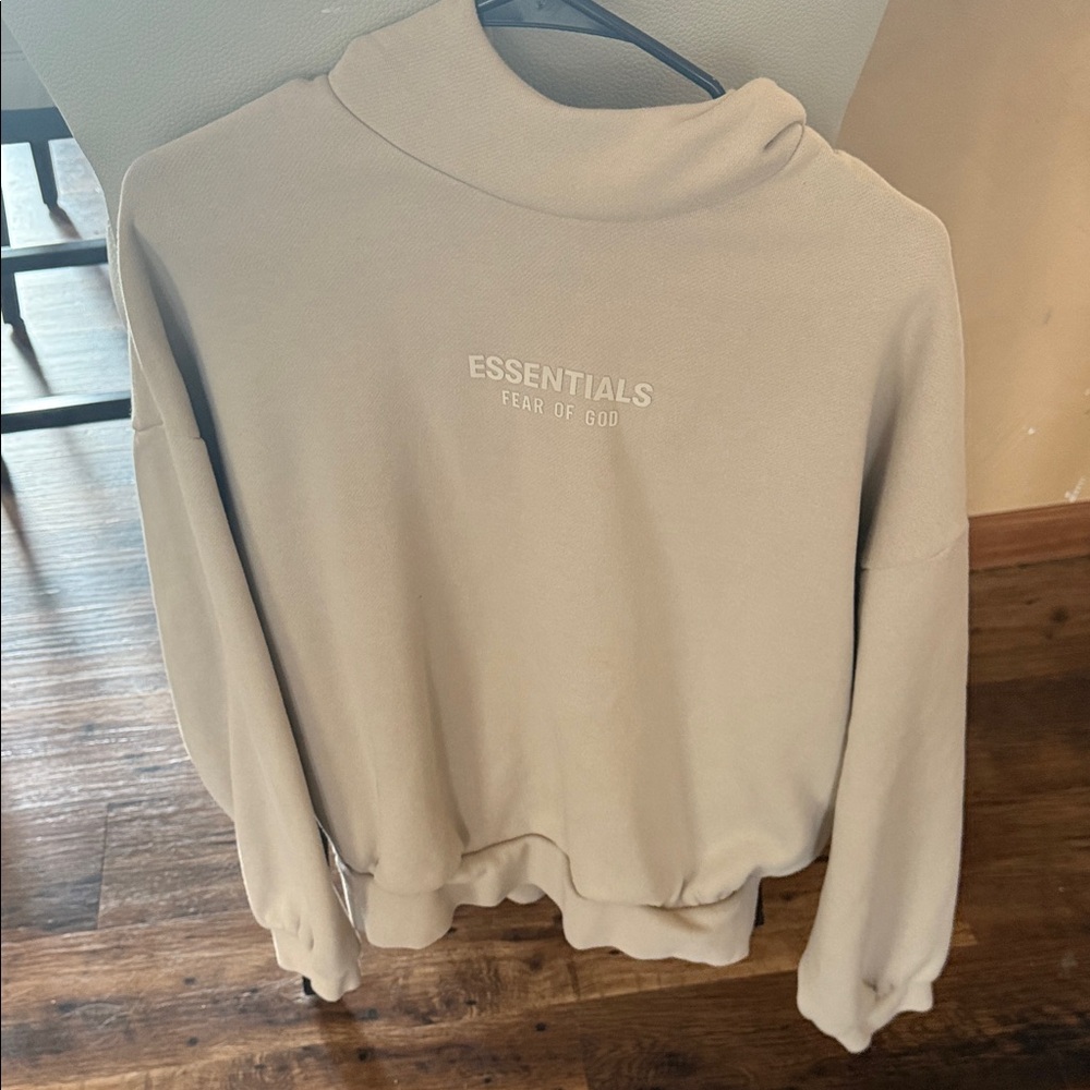 Fear of God Essentials Taupe Pullover